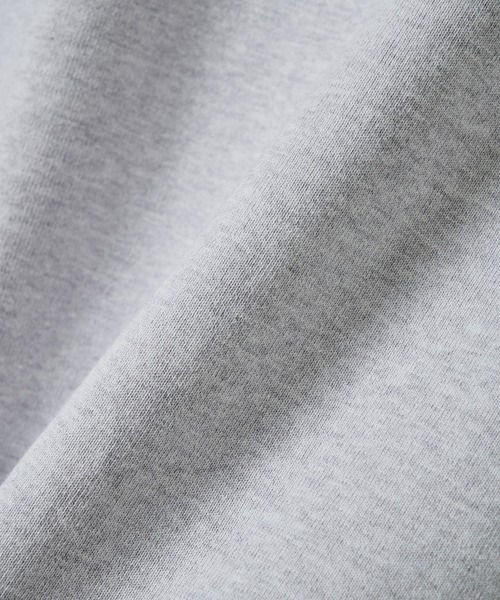 markaware(マーカウェア)の「【markaware/marka】オーガニックコットンヘビー吊裏毛 / ヒュージスウェットショート(スウェット・メンズ・ブラック/グレー・1/2)」の10枚目の写真