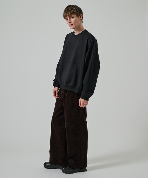 MARKAWARE オーガニックコットンヘビー吊裏毛 ヒュージスウェット markaware/marka】オーガニックコットンヘビー吊裏毛 / ヒュージ