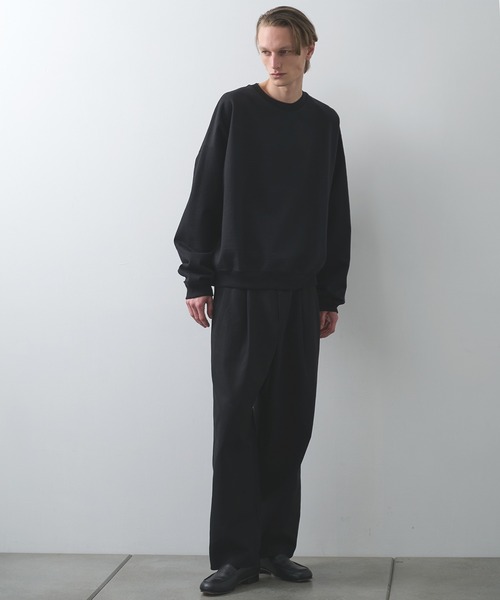 MARKAWARE　24SS　stirwise別注　ヒュージスウェット オーガニックコットンヘビー吊裏毛 / stirwise別注 ヒュージスウェット