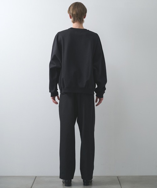 MARKAWARE オーガニックコットンヘビー吊裏毛 ヒュージスウェット MARKAWARE - HUGE SWEAT - FOREST GRAY / オーガニックコットンヘビー