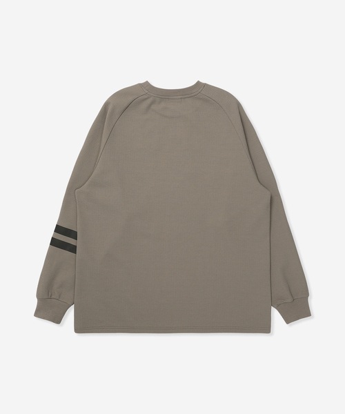 Hurley (ハーレー)の「【Hurley/ハーレー】ヘビーウエイトサーマルロングTシャツ 吸水速乾 オーバーサイズシルエット ワンポイント THERMAL BP LS(Tシャツ/カットソー・メンズ・オフホワイト/ブラック/カーキブラウン/ブラック×イエロー/ブラック×ピンク/ブラック×ブルー・MEDIUM/LARGE/X-LARGE/SMALL)」の13枚目の写真