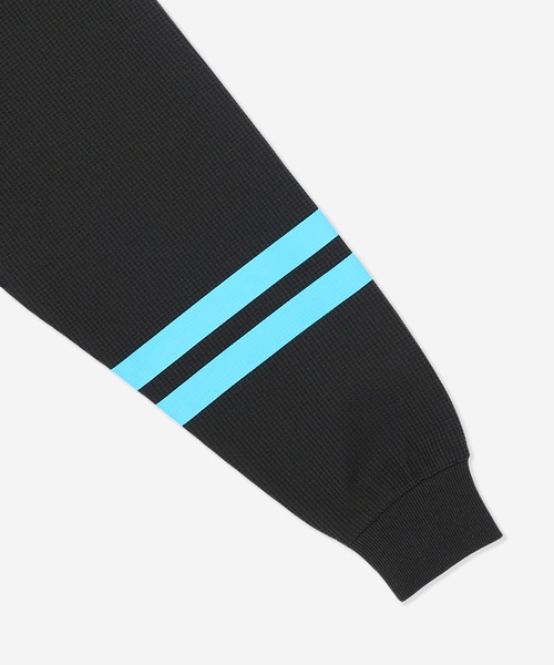 Hurley (ハーレー)の「【Hurley/ハーレー】ヘビーウエイトサーマルロングTシャツ 吸水速乾 オーバーサイズシルエット ワンポイント THERMAL BP LS(Tシャツ/カットソー・メンズ・オフホワイト/ブラック/カーキブラウン/ブラック×イエロー/ブラック×ピンク/ブラック×ブルー・MEDIUM/LARGE/X-LARGE/SMALL)」の22枚目の写真