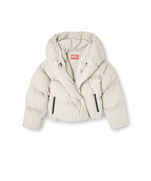 DIESEL(ディーゼル)の「ウィメンズ ウィンタージャケット W-ILEY-T1 JACKET(ブルゾン・レディース・ブラック/その他・36/40/38/42)」の8枚目の写真