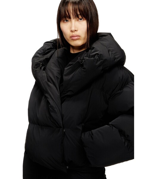 DIESEL(ディーゼル)の「ウィメンズ ウィンタージャケット W-ILEY-T1 JACKET(ブルゾン・レディース・ブラック/その他・36/40/38/42)」の9枚目の写真