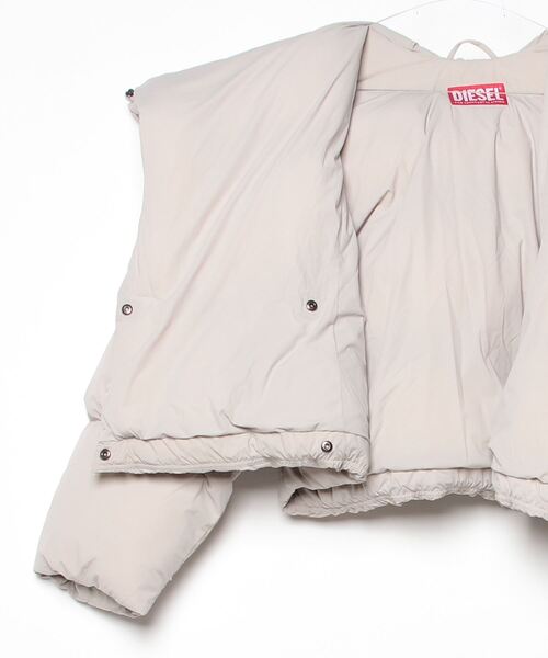 DIESEL(ディーゼル)の「ウィメンズ ウィンタージャケット W-ILEY-T1 JACKET(ブルゾン・レディース・ブラック/その他・36/40/38/42)」の3枚目の写真