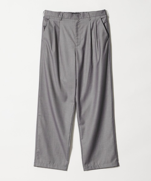 info. BEAUTY&YOUTH（インフォビューティアンドユース）の「【マルチサイズ】ルーズ タック テーパード パンツ（スラックス・メンズ・ダークベージュ/ブラック/ダークネイビー/チャコールグレー/グレー/カーキブラウン・マルチサイズ）」の4枚目の写真