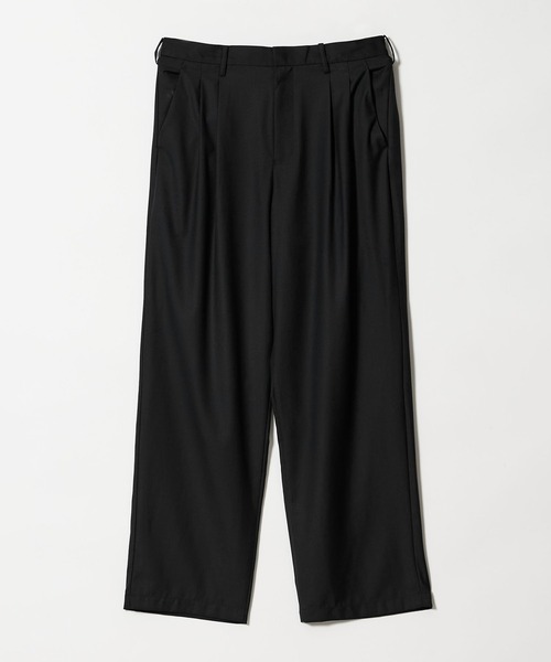 info. BEAUTY&YOUTH（インフォビューティアンドユース）の「【マルチサイズ】ルーズ タック テーパード パンツ（スラックス・メンズ・ダークベージュ/ブラック/ダークネイビー/チャコールグレー/グレー/カーキブラウン・マルチサイズ）」の6枚目の写真