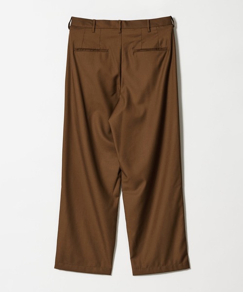 info. BEAUTY&YOUTH（インフォビューティアンドユース）の「【マルチサイズ】ルーズ タック テーパード パンツ（スラックス・メンズ・ダークベージュ/ブラック/ダークネイビー/チャコールグレー/グレー/カーキブラウン・マルチサイズ）」の12枚目の写真