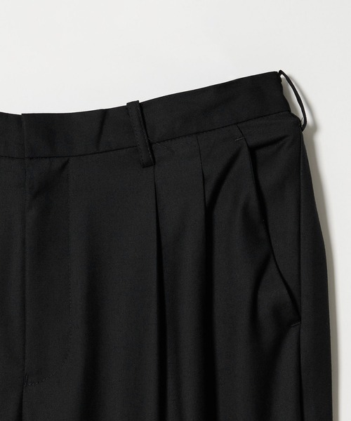 info. BEAUTY&YOUTH（インフォビューティアンドユース）の「【マルチサイズ】ルーズ タック テーパード パンツ（スラックス・メンズ・ダークベージュ/ブラック/ダークネイビー/チャコールグレー/グレー/カーキブラウン・マルチサイズ）」の17枚目の写真