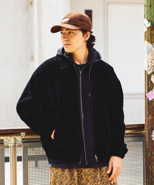 アンスリード ブラック クロップドブルゾン UN3D. 「UN3D.」 ジップアップブルゾン FREE ブラック