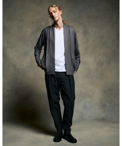 wjk（ダヴルジェイケイ）の「wide tapered slacks（その他パンツ・メンズ・ダークネイビー/ブラック・SMALL/MEDIUM/LARGE/X-LARGE）」の9枚目の写真