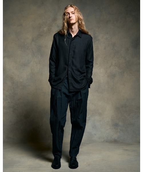 wjk（ダヴルジェイケイ）の「wide tapered slacks（その他パンツ・メンズ・ダークネイビー/ブラック・SMALL/MEDIUM/LARGE/X-LARGE）」の12枚目の写真