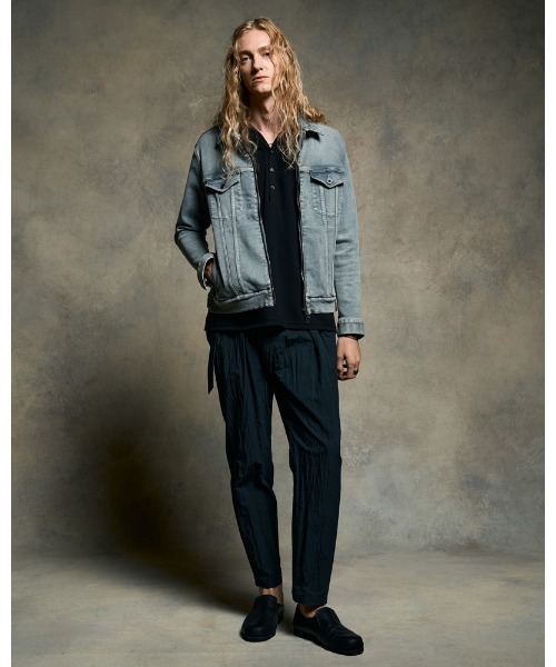 wjk（ダヴルジェイケイ）の「wide tapered slacks（その他パンツ・メンズ・ダークネイビー/ブラック・SMALL/MEDIUM/LARGE/X-LARGE）」の14枚目の写真