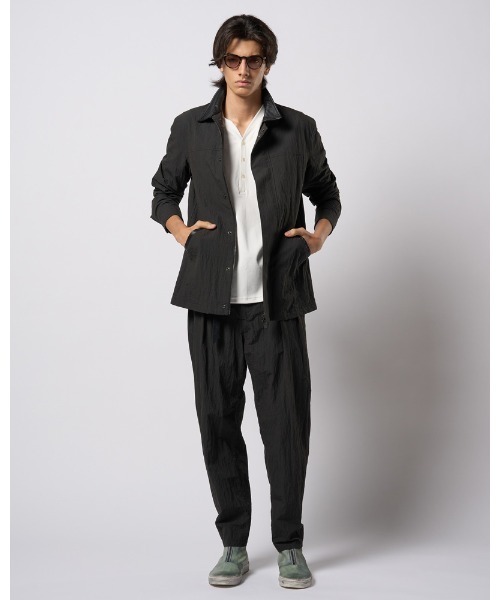 wjk（ダヴルジェイケイ）の「wide tapered slacks（その他パンツ・メンズ・ダークネイビー/ブラック・SMALL/MEDIUM/LARGE/X-LARGE）」の17枚目の写真