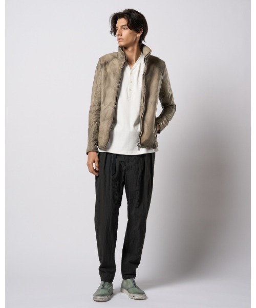 wjk（ダヴルジェイケイ）の「wide tapered slacks（その他パンツ・メンズ・ダークネイビー/ブラック・SMALL/MEDIUM/LARGE/X-LARGE）」の18枚目の写真