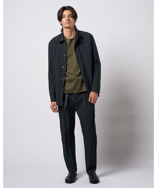 wjk（ダヴルジェイケイ）の「wide tapered slacks（その他パンツ・メンズ・ダークネイビー/ブラック・SMALL/MEDIUM/LARGE/X-LARGE）」の22枚目の写真