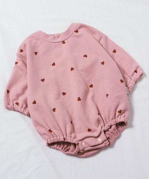 apres les cours(アプレレクール)の「【WEB限定】GIRLSバラエティボディスーツ(ロンパース・キッズ・ピンク/レッド/ブラック/アイボリー・70/80)」の4枚目の写真