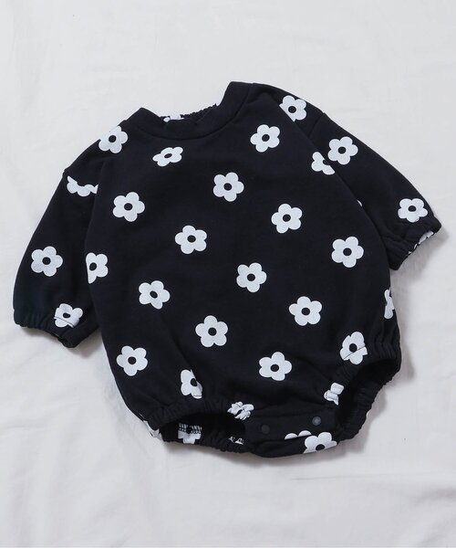 apres les cours(アプレレクール)の「【WEB限定】GIRLSバラエティボディスーツ(ロンパース・キッズ・ピンク/レッド/ブラック/アイボリー・70/80)」の3枚目の写真