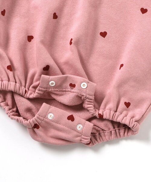 apres les cours(アプレレクール)の「【WEB限定】GIRLSバラエティボディスーツ(ロンパース・キッズ・ピンク/レッド/ブラック/アイボリー・70/80)」の14枚目の写真