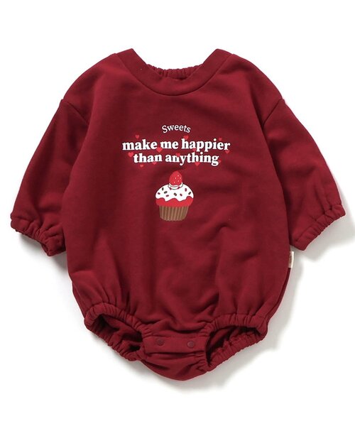 apres les cours(アプレレクール)の「【WEB限定】GIRLSバラエティボディスーツ(ロンパース・キッズ・ピンク/レッド/ブラック/アイボリー・70/80)」の17枚目の写真