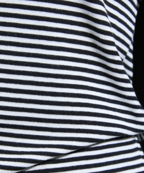 FREAK'S STORE（フリークスストア）の「＜調温素材＞INKEEP クルーネックトップス/インキープ ロンT（Tシャツ/カットソー・レディース・レッド/オフホワイト/その他/ブラック・ﾌﾘ-）」の12枚目の写真