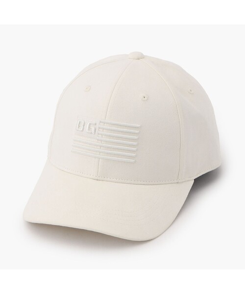 BRIEFING(ブリーフィング)の「MEN’S SUEDE CAP(ゴルフグッズ・メンズ・グレー/アイボリー/ブラック・FREE)」の1枚目の写真