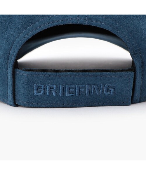 BRIEFING(ブリーフィング)の「MEN’S SUEDE CAP(ゴルフグッズ・メンズ・グレー/アイボリー/ブラック・FREE)」の8枚目の写真