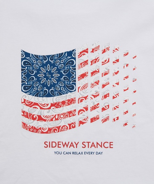 SIDEWAY STANCE(サイドウェイスタンス)の「【SIDEWAY STANCE】オリジナル グラフィック プリント ロンT(Tシャツ/カットソー・メンズ・ブラック系/ホワイト/ブラック系1/ブラック/ホワイト系/ホワイト系1・SMALL/MEDIUM/LARGE/X-LARGE)」の8枚目の写真