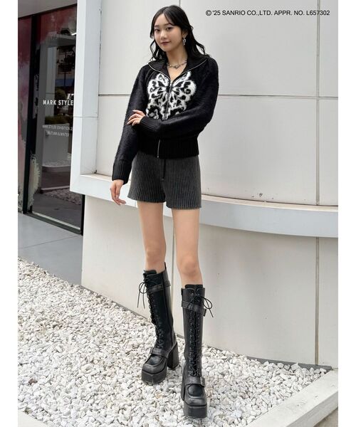 ▼上質✨ドゥロワー【2】カシミヤ100％ シャギー ニット 毛足長 ブラック ▽上質✨ドゥロワー【2】カシミヤ100％ シャギー ニット 毛足長