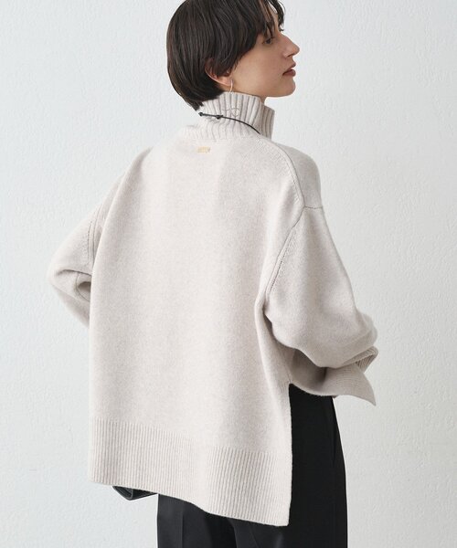 セール】ウール100タートルニット（ニット/セーター）｜LOUNGEDRESS