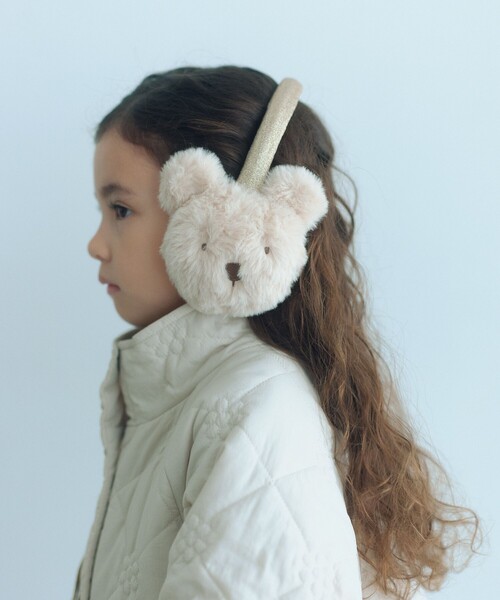 Rockahula Kids＞クマ型 イヤマフ / Bear Earmuffs / キッズ
