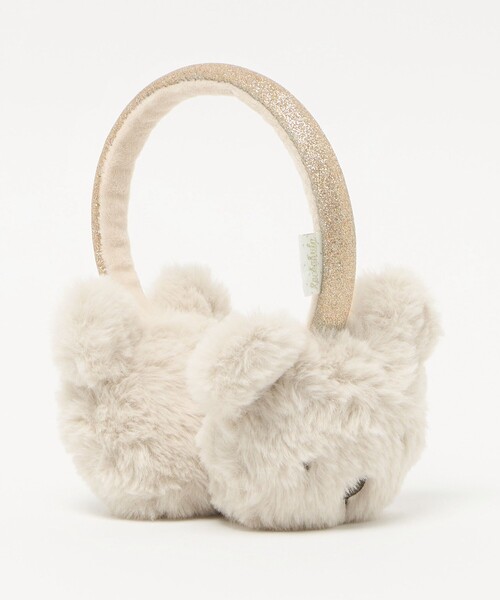 green label relaxing（グリーンレーベルリラクシング）の「＜Rockahula Kids＞クマ型 イヤマフ / Bear Earmuffs / キッズ（イヤーマフ・キッズ・ナチュラル・FREE）」の4枚目の写真