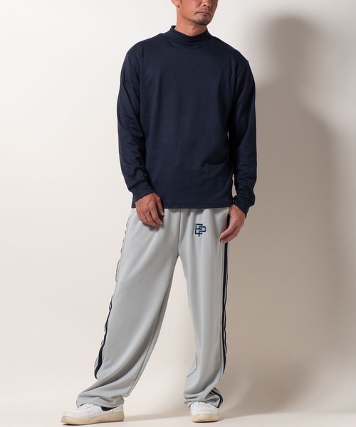 BAYBLO（ベイブロ）の「(SA) ストレッチ フリース 無地 長袖 Tシャツ（Tシャツ/カットソー・メンズ・ネイビー/チャコールグレー/ブラウン/キャメル/カーキ/ブラック・L/M/LL）」の22枚目の写真