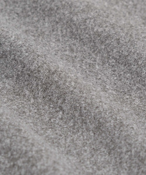 BAYBLO（ベイブロ）の「(SA) ストレッチ フリース 無地 長袖 Tシャツ（Tシャツ/カットソー・メンズ・ネイビー/チャコールグレー/ブラウン/キャメル/カーキ/ブラック・L/M/LL）」の10枚目の写真