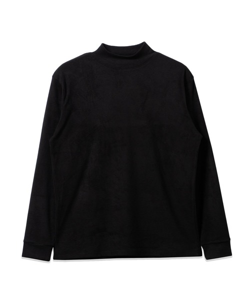 BAYBLO（ベイブロ）の「(SA) ストレッチ フリース 無地 長袖 Tシャツ（Tシャツ/カットソー・メンズ・ネイビー/チャコールグレー/ブラウン/キャメル/カーキ/ブラック・L/M/LL）」の11枚目の写真