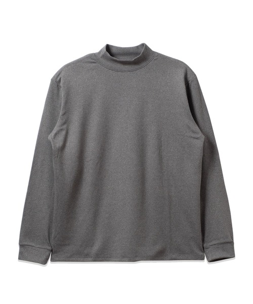 BAYBLO（ベイブロ）の「(SA) ストレッチ フリース 無地 長袖 Tシャツ（Tシャツ/カットソー・メンズ・ネイビー/チャコールグレー/ブラウン/キャメル/カーキ/ブラック・L/M/LL）」の16枚目の写真