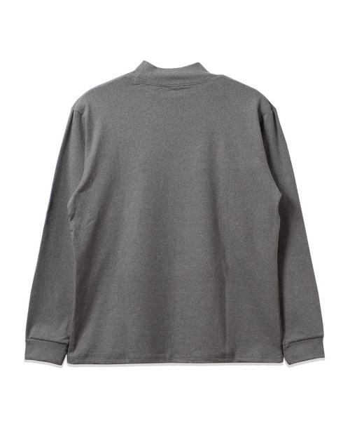 BAYBLO（ベイブロ）の「(SA) ストレッチ フリース 無地 長袖 Tシャツ（Tシャツ/カットソー・メンズ・ネイビー/チャコールグレー/ブラウン/キャメル/カーキ/ブラック・L/M/LL）」の17枚目の写真