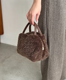 CAPRICIEUX LE'MAGE | ファー2WAYボストンバッグ(ボストンバッグ)