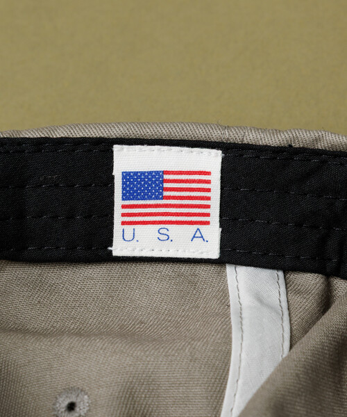 Cooperstown Ball Cap（クーパーズタウンボールキャップ）の「COOPERSTOWN BALL CAP/クーパーズタウン ボールキャップ 別注 TWILL CAP（キャップ・メンズ・ライトグレー/オフホワイト/その他9・ONE SIZE）」の7枚目の写真