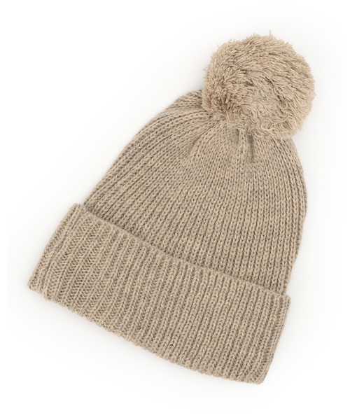 petit main(プティマイン)の「【Lee】ニット帽(ニットキャップ/ビーニー・キッズ・ブラック/ライトベージュ/アイボリー・50cm/54cm/52cm)」の4枚目の写真
