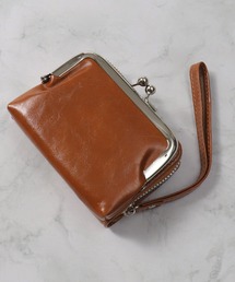 Blanc Pomme(ブランポム)のがま口財布 ミニ財布 2WAYタイプ(財布)