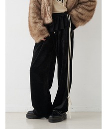 jouetie | ベロアラインパンツ【セットアップ対応】(その他パンツ)