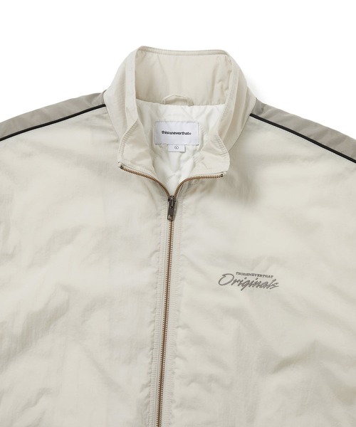 thisisneverthat（ディスイズネバーザット）の「Originals Warm Up Jacket（ブルゾン・メンズ・ストーン/ブラウン/ネイビー・L/M/S/XL）」の7枚目の写真