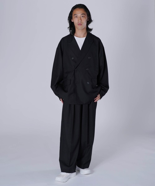 Aphlotus(アプロタス)の「TRワイドスラックス(その他パンツ・メンズ・ブラック/グレー・LARGE/MEDIUM/SMALL)」の3枚目の写真