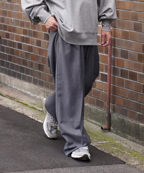 Aphlotus(アプロタス)の「TRワイドスラックス(その他パンツ・メンズ・ブラック/グレー・LARGE/MEDIUM/SMALL)」の18枚目の写真