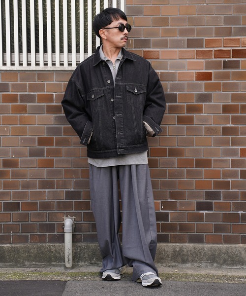 Aphlotus(アプロタス)の「TRワイドスラックス(その他パンツ・メンズ・ブラック/グレー・LARGE/MEDIUM/SMALL)」の20枚目の写真