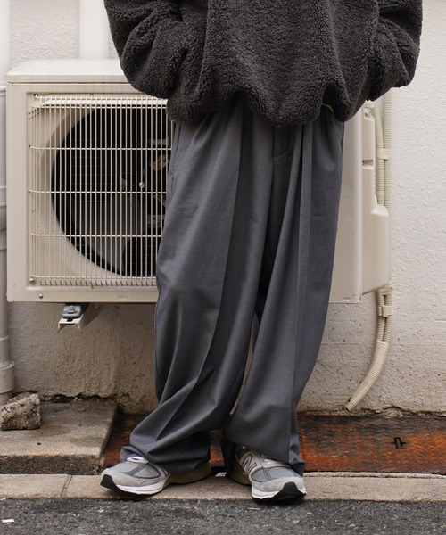 Aphlotus(アプロタス)の「TRワイドスラックス(その他パンツ・メンズ・ブラック/グレー・LARGE/MEDIUM/SMALL)」の21枚目の写真