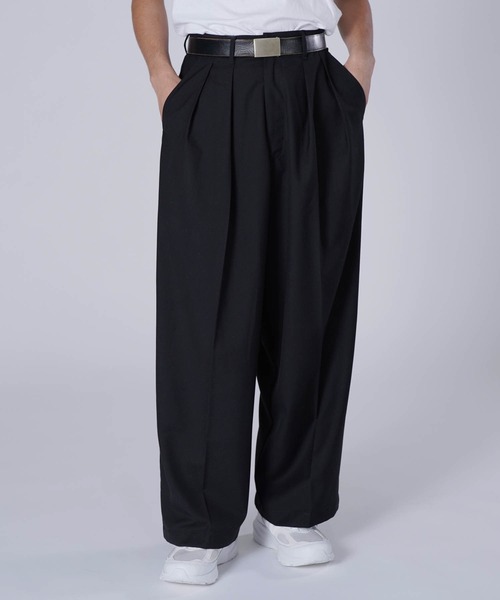 Aphlotus(アプロタス)の「TRワイドスラックス(その他パンツ・メンズ・ブラック/グレー・LARGE/MEDIUM/SMALL)」の13枚目の写真