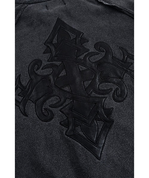 A'GEM/9 × .kom『SUPPLIER/サプライヤー』 DAGGER LEATHER PATCH ZIP