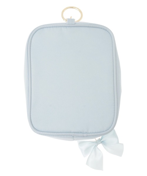 Maison de FLEUR（メゾンドフルール）の「リボンプリントクリアポーチ（ポーチ・レディース・ライトブルー/ブラック/アイボリー/レッド/ピンク・FREE）」の6枚目の写真